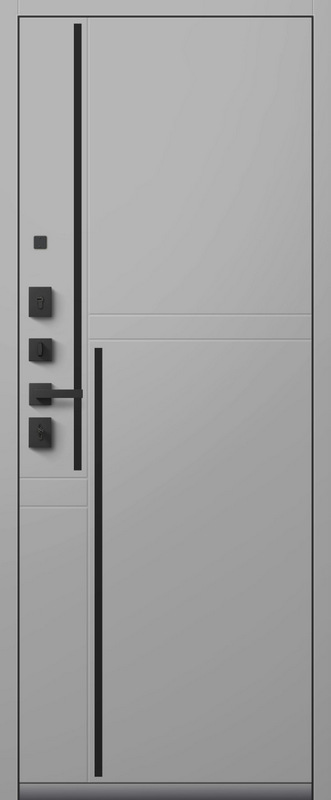 Дверь входная для квартиры С-109, внутрь кашемир аква (молдинг из нержавеющей стали), Центурион Дверь входная для квартиры С-109, внутрь кашемир аква (молдинг из нержавеющей стали), Центурион