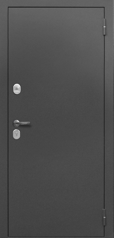 Дверь входная 7см Гарда металл, внешняя букле графит (Ferroni)