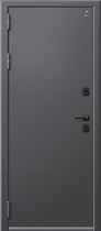 Дверь входная для улицы Т-6 с терморазрывом, внешняя серый букле, Центурион