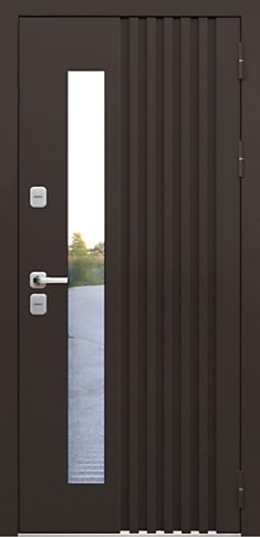 Luxor Termo Рейка  стеклопакет ral 8019 муар