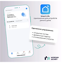 Замок F78U Морган (биометрический), дверь Орфей-650  